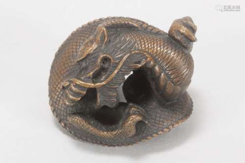 Japanese Bronze Okimono,