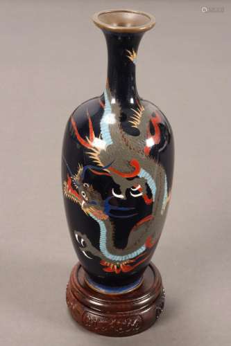 Japanese Cloisonne Vase,