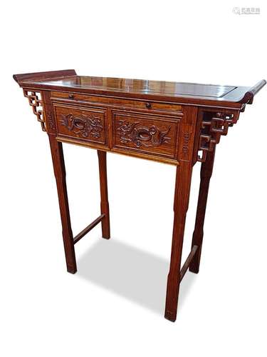 Chinese Hardwood Altar Table,