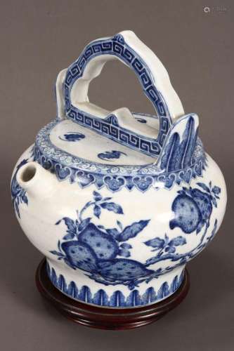 Good Chinese Late Qing Dynasty Blue and White