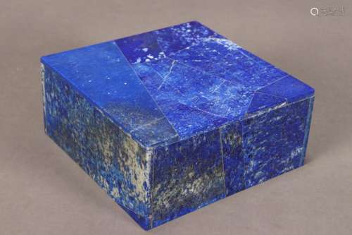 Lapis Lazuli Box and Cover,