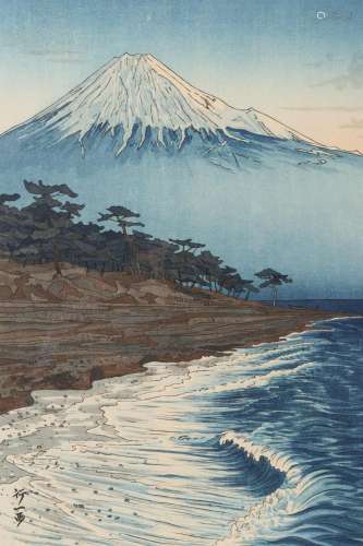 Woodblock Print by Koichi Okada (born 1907),