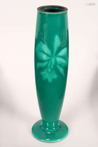 Fine Japanese Enamel Vase,