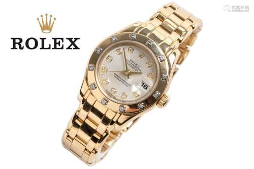 completely original Rolex marked automatic "Pearlmaster...