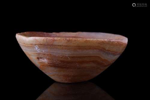 EGYPTIAN ALABASTER BOWL