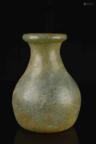 ROMAN GLASS FLASK