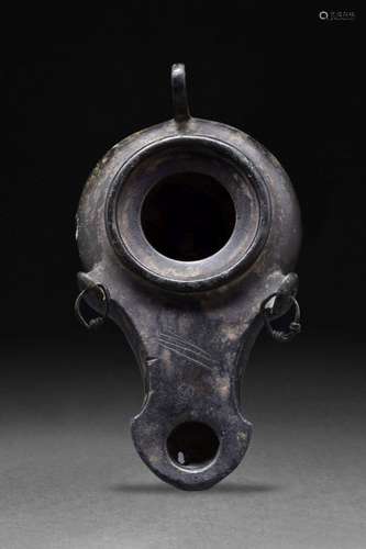 ROMAN BRONZE OIL LAMP