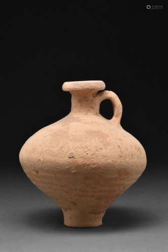 ROMAN TERRACOTTA JUG WITH HANDLE