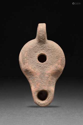 ROMAN TERRACOTTA OIL LAMP