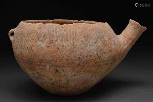 HOLY LAND EARLY BRONZE AGE TERRACOTTA JAR