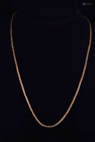 ROMAN GOLD CHAIN NECKLACE