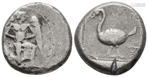 CILICIA, MALLOS, CA. 425-385 BC, AR STATER