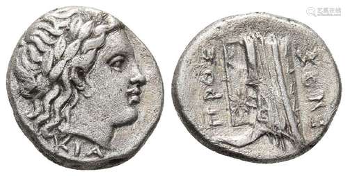 BITHYNIA, KIOS, CA. 350-300 BC, AR HEMIDRACHM