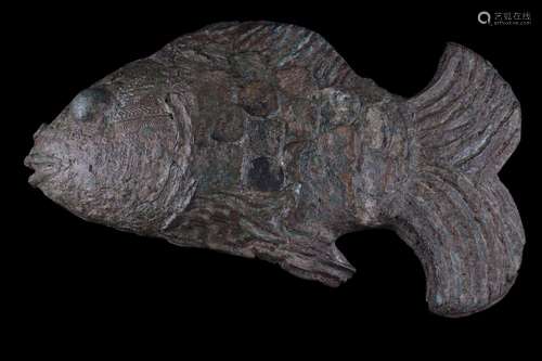 ANCIENT DONG SON BRONZE FISH