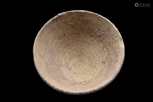 ARAMAIC POTTERY INCANTATION DEVIL TRAP BOWL