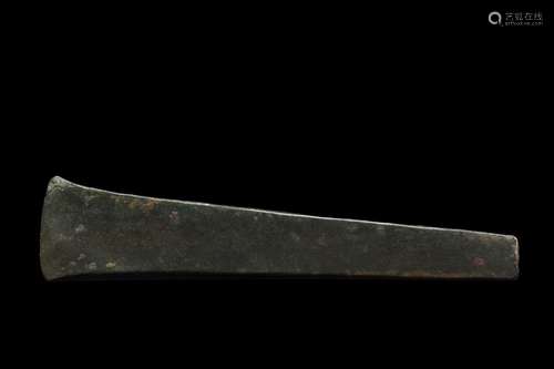 EUROPEAN BRONZE AGE FLAT AXE