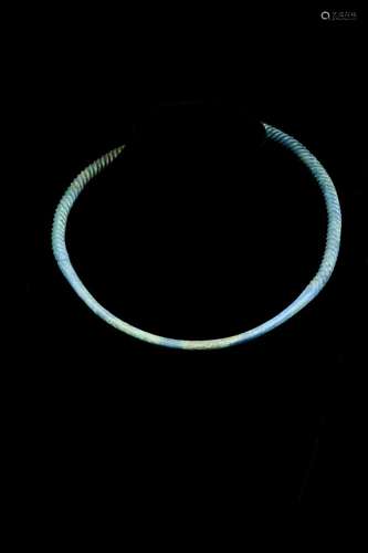 VIKING BRONZE TWISTED NECK TORC