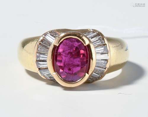 Rubin-Diamant-Ring