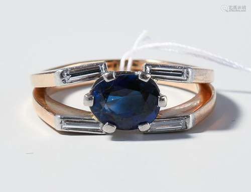 Saphir-Ring