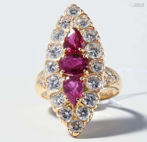 Rubin-Diamant-Ring