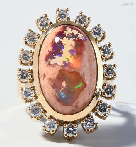 Opal-Brillant-Ring