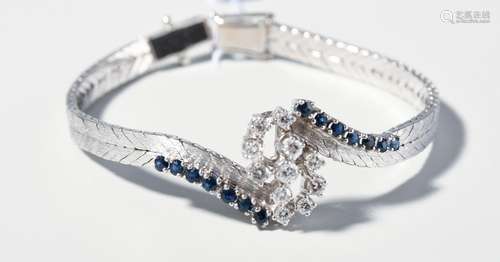 Saphir-Brillant-Bracelet