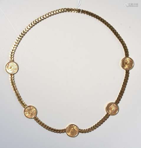 Gold-Collier