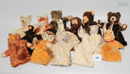 Lot: 14 Handpuppen