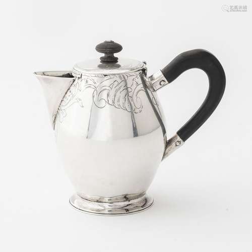 A Dutch silver milk-jug