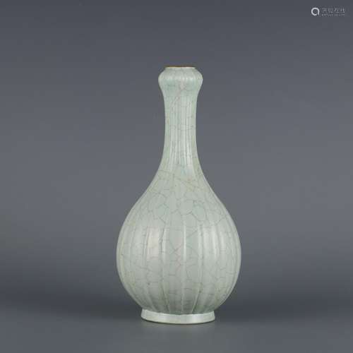 Imitation Ge Glaze Melon Ling Garlic Bottle