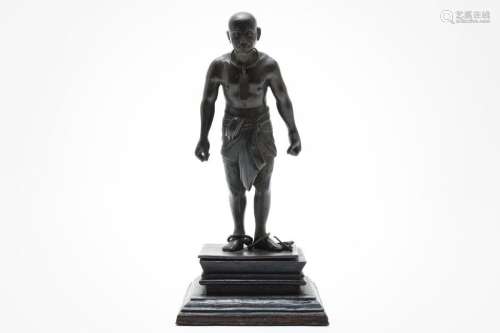 M.G. Pozin Pegu, brons, slaaf