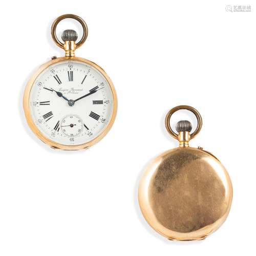 EUGENE BORNARD, OROLOGIO DA TASCA IN ORO, SVIZZERA 1880 CIRC...