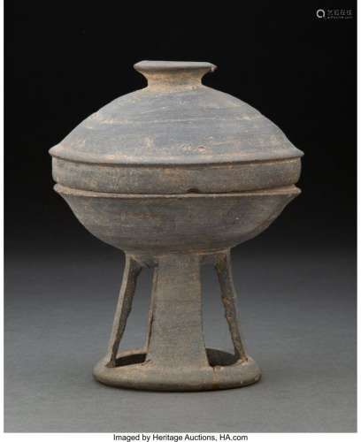 A Chinese Stoneware Dou 6-1/4 x 5 inches (15.9 x 12.7 cm)   ...