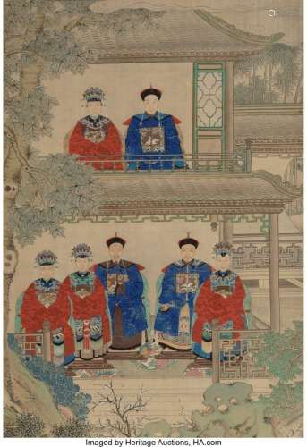 A Chinese Ancestor Painting