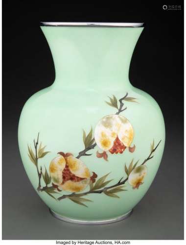 A Japanese Cloisonné Enamel Vase