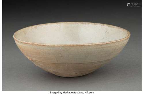 A Korean Celadon Glazed Bowl 2-1/4 x 6-1/2 x 6-1/2 inches (5...