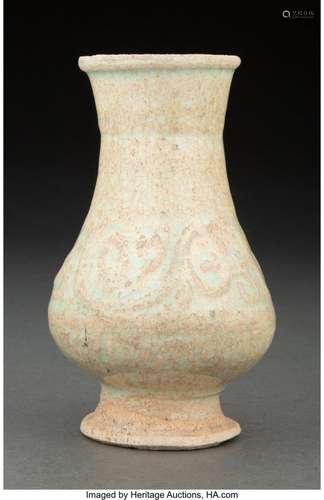 A Korean Celadon Glazed Vase