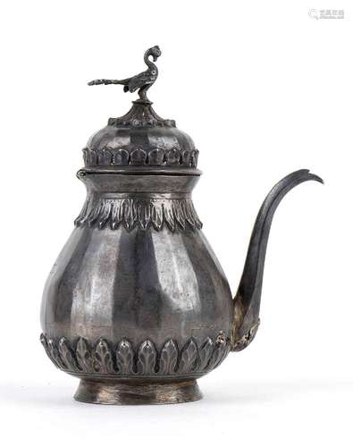 A SILVER SMALL SURAI EWER