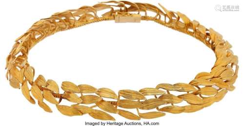 Lalaounis Gold Necklace  Metal: 18k gold Marked: for Lalaoun...