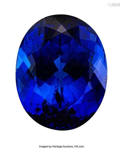 28.81 ct Tanzanite  Shape: Oval Measurements: 20.78 x 16.46 ...