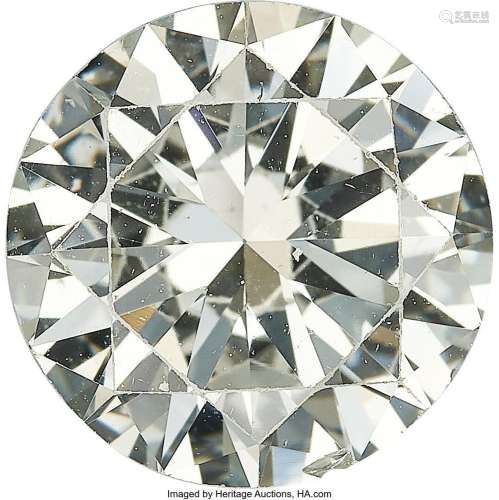2.20 ct Diamond  Shape: Round brilliant-cut Measurements: 8....