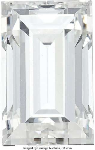 4.76 ct Diamond  Shape: Rectangular step-cut Measurements: 1...