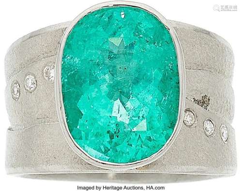 Peter Schmid for Atelier Zobel Paraiba-Type Tourmaline, Diam...