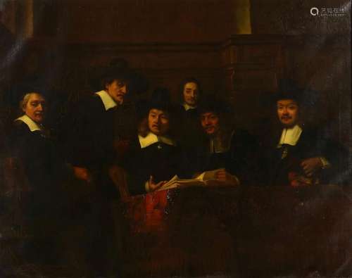 De Staalmeesters, naar Rembrandt