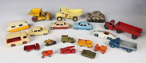 A small collection of Dinky Toys vehicles