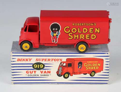 A Dinky Supertoys No. 919 Guy van 'Golden Shred'
