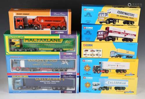 Forty-eight Corgi Classics commercial vehicles