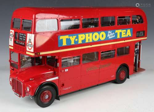 An Agora Models 1:12 scale model of a Routemaster RM 857 dou...