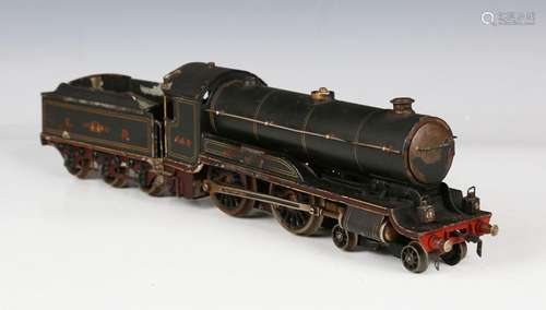 A Bassett-Lowke gauge O spirit fired locomotive 440 'Greater...