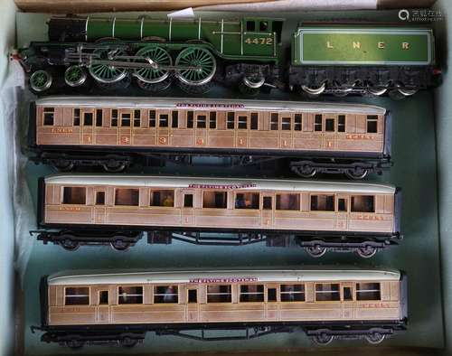 A collection of Hornby gauge OO railway items